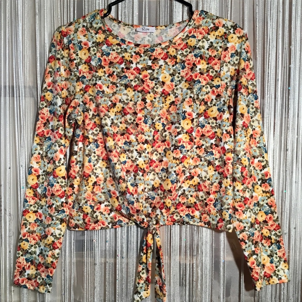 Floral 🌺Crop Top «RIPE»